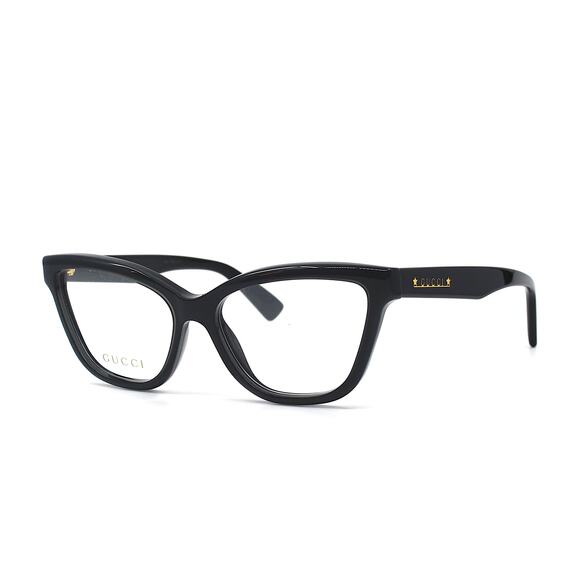 GUCCI GG1589O 001 BLACK AUTHENTIC EYEGLASSES FRAME - Picture 1 of 10